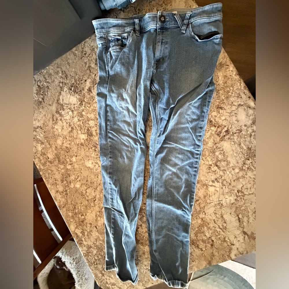 Volcom Men's Light Blue Skinny Jeans